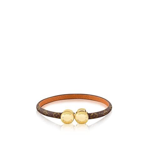 lv bracelet charms|louis vuitton leather bracelet women's.